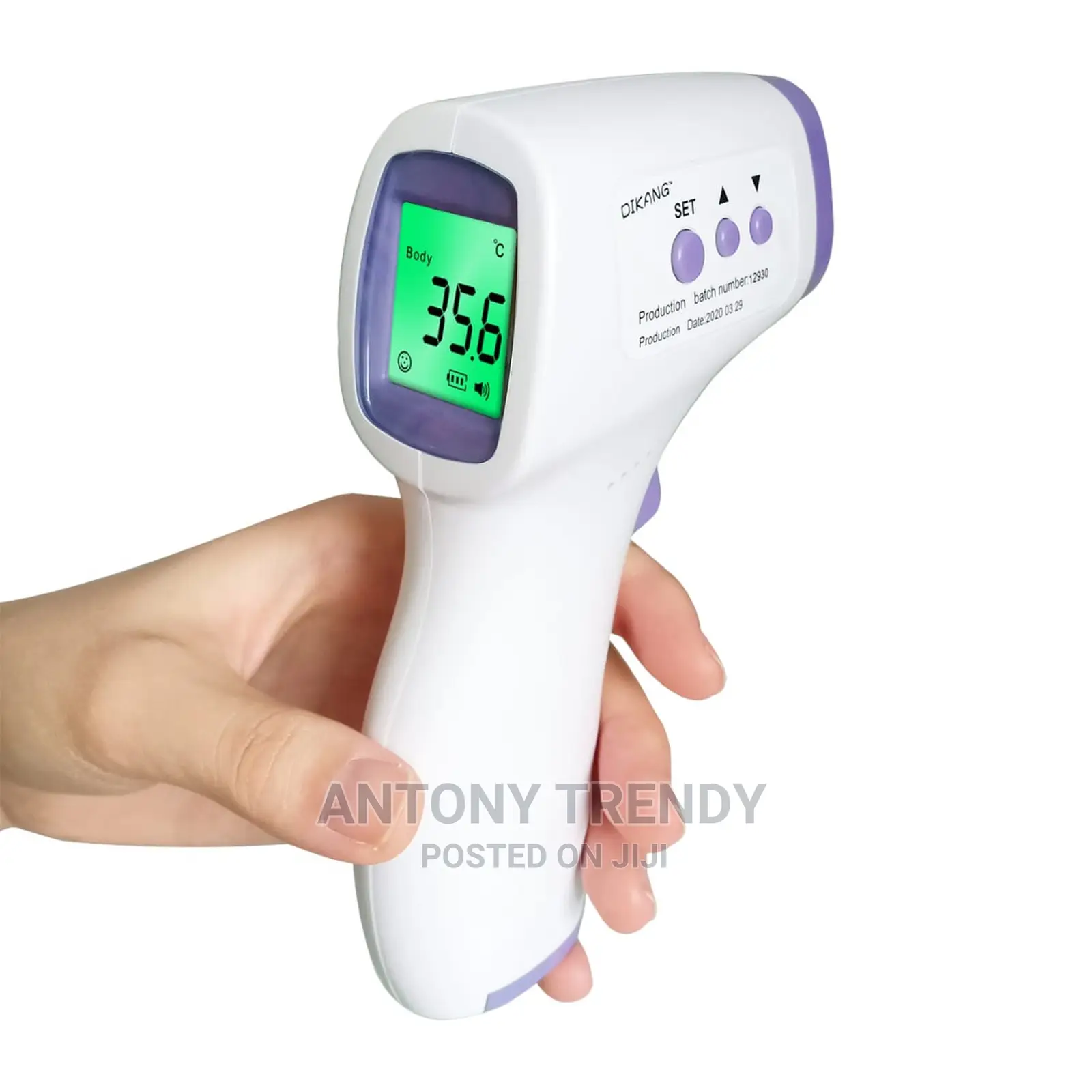 Non-Contact Digital Infrared Forehead Thermometer