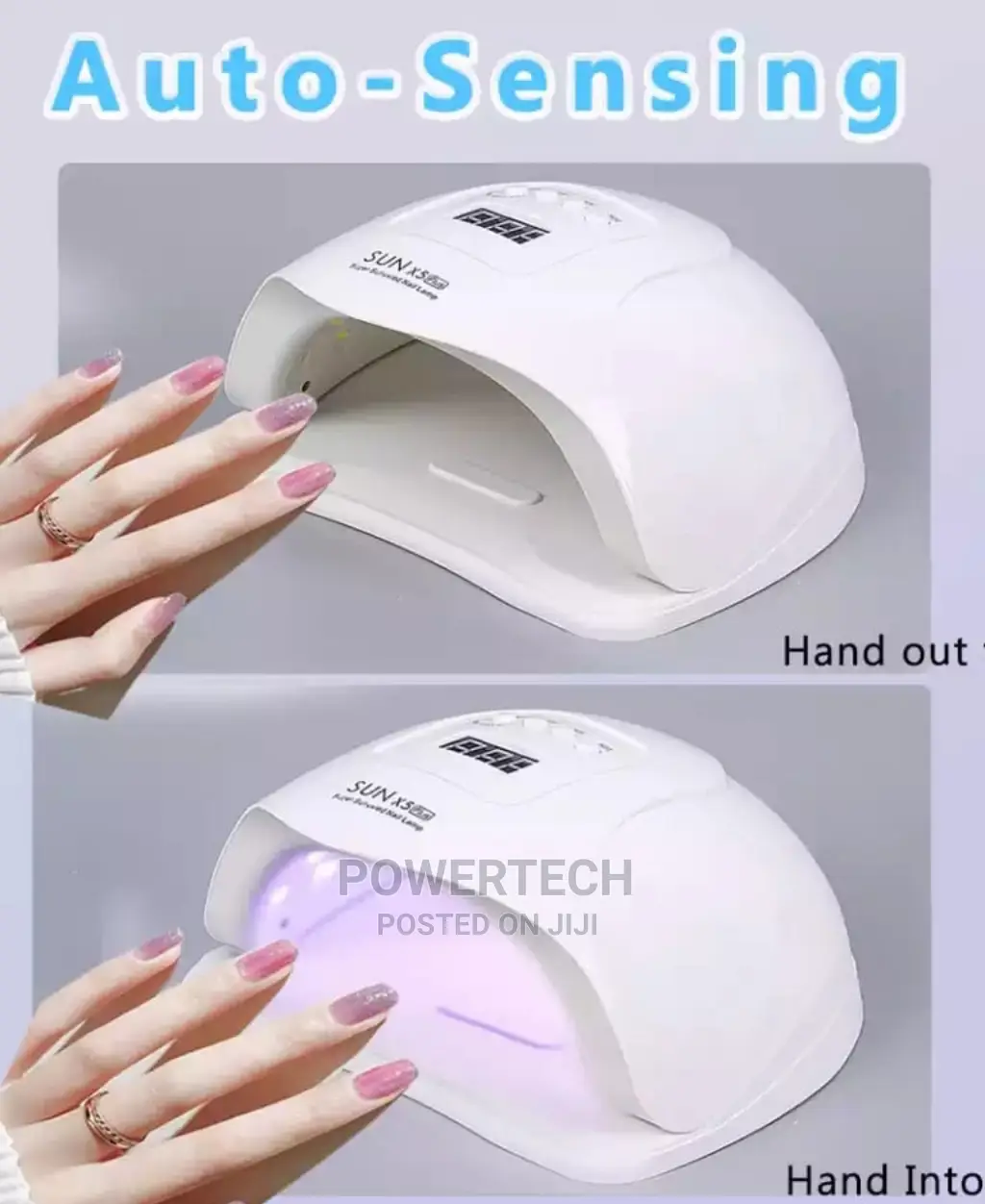 Nail Dryer UV Lamp for Curing Polish Auto Sensing;