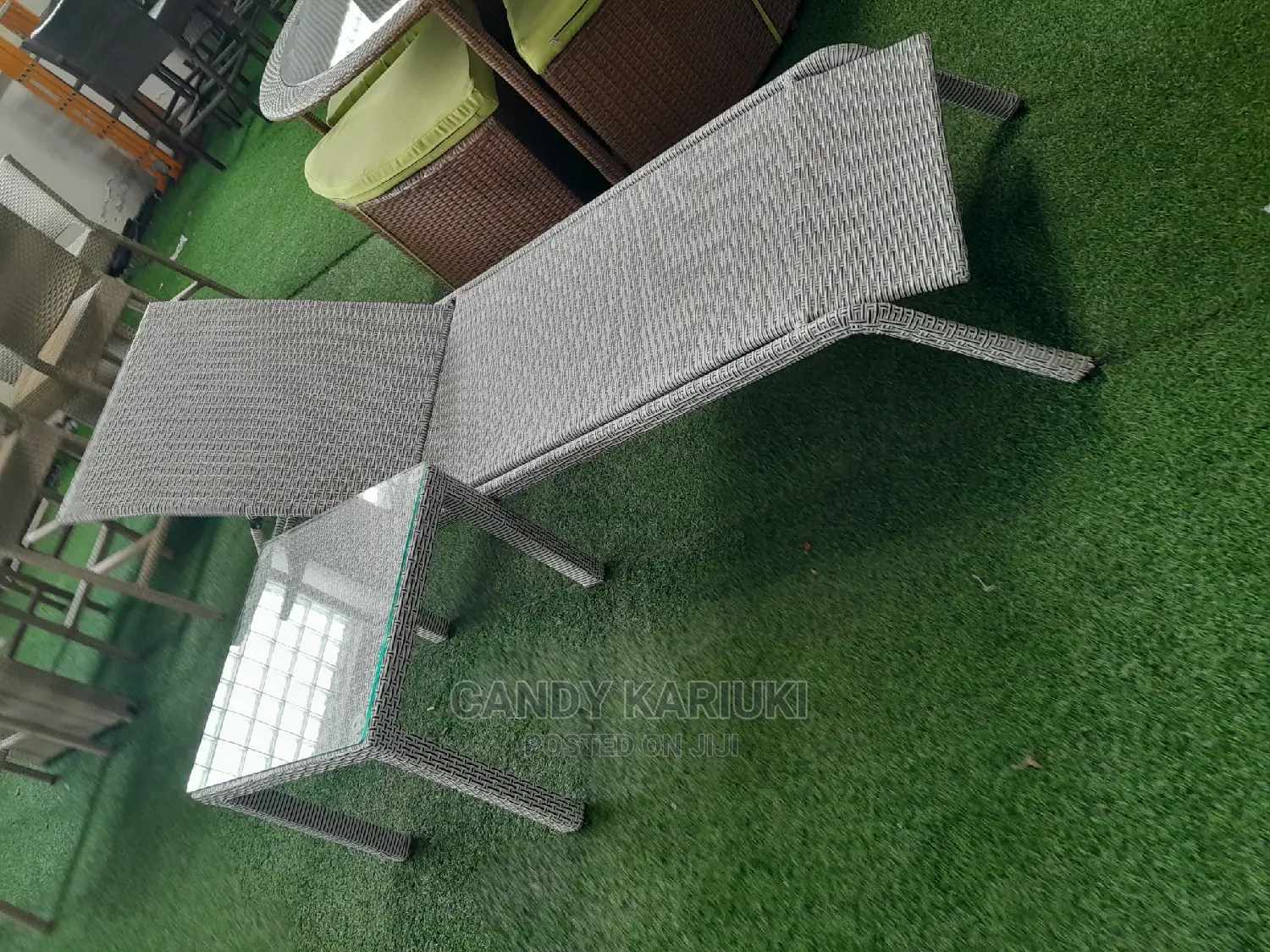 Swimming Pool Bed Plus a Side Table