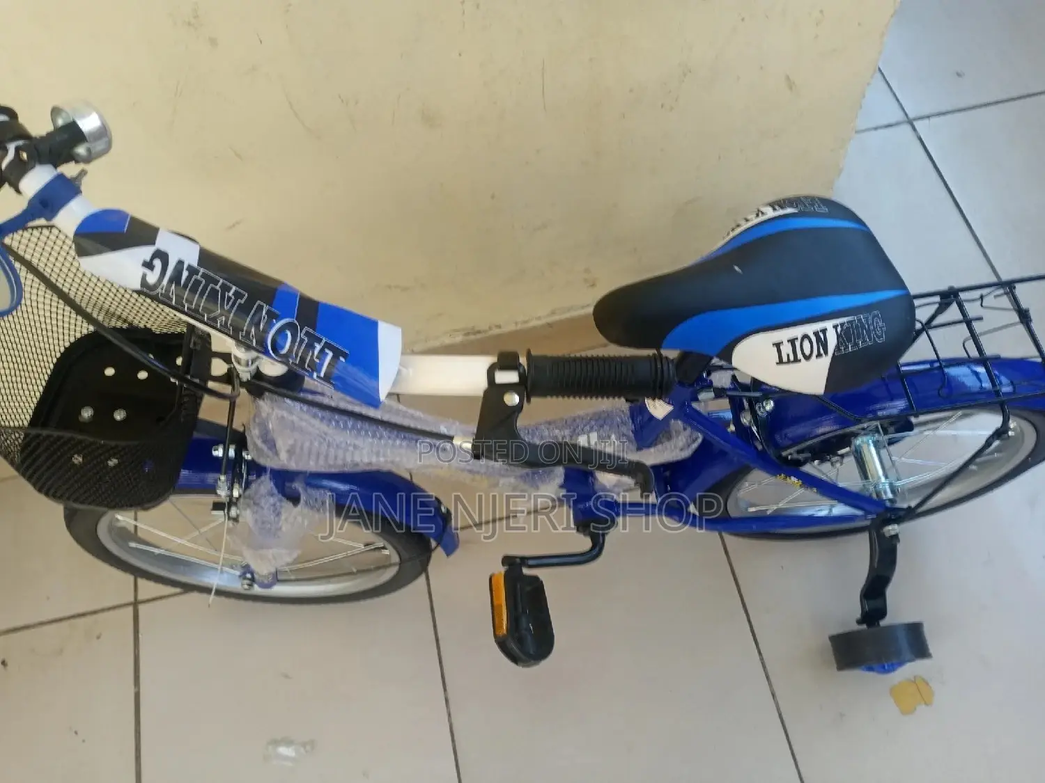 Size 16 Blue Bike Lion King
