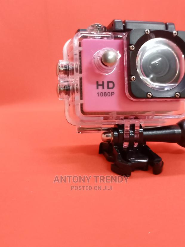 30 FPS Waterproof Sports Action Camera With Wide Angle Lens
