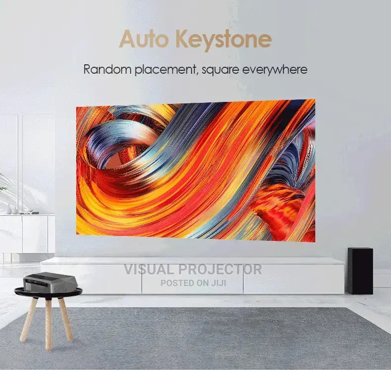 CAIWEI A12+Q Autofocus Movie Projector