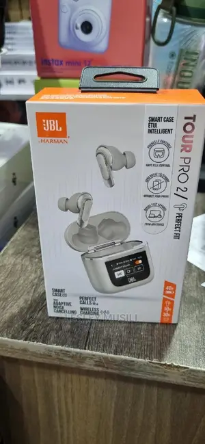JBL Tour Pro 2 (Champagne) Wireless Noise Cancelling Earbuds