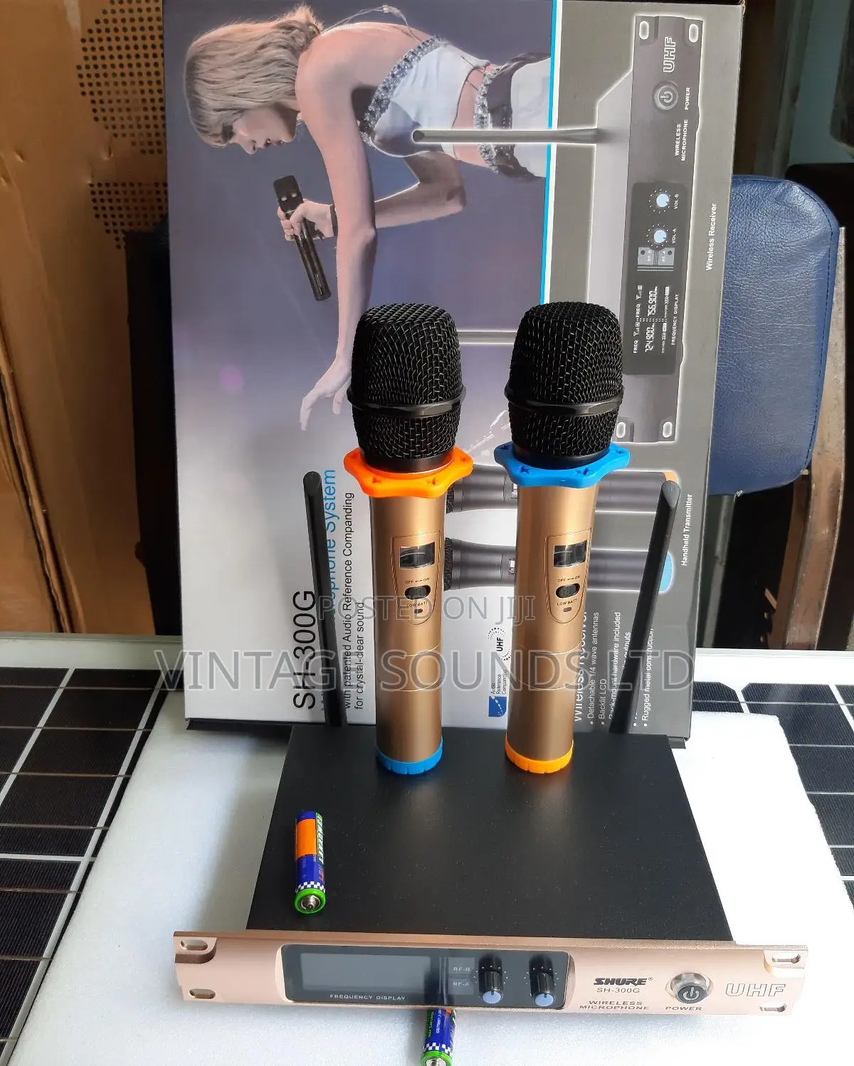 Digital Shure Wireless Microphone Uhf