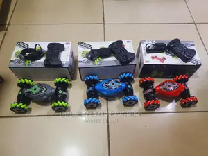 RC Stunt Car With Hand Gesture Control and Controller