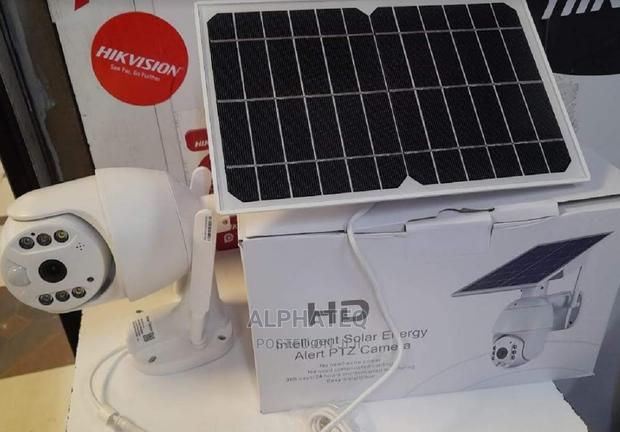 Unbeatable 4G Wireless Solar Powered PTZ Rotating IP Camera - main view