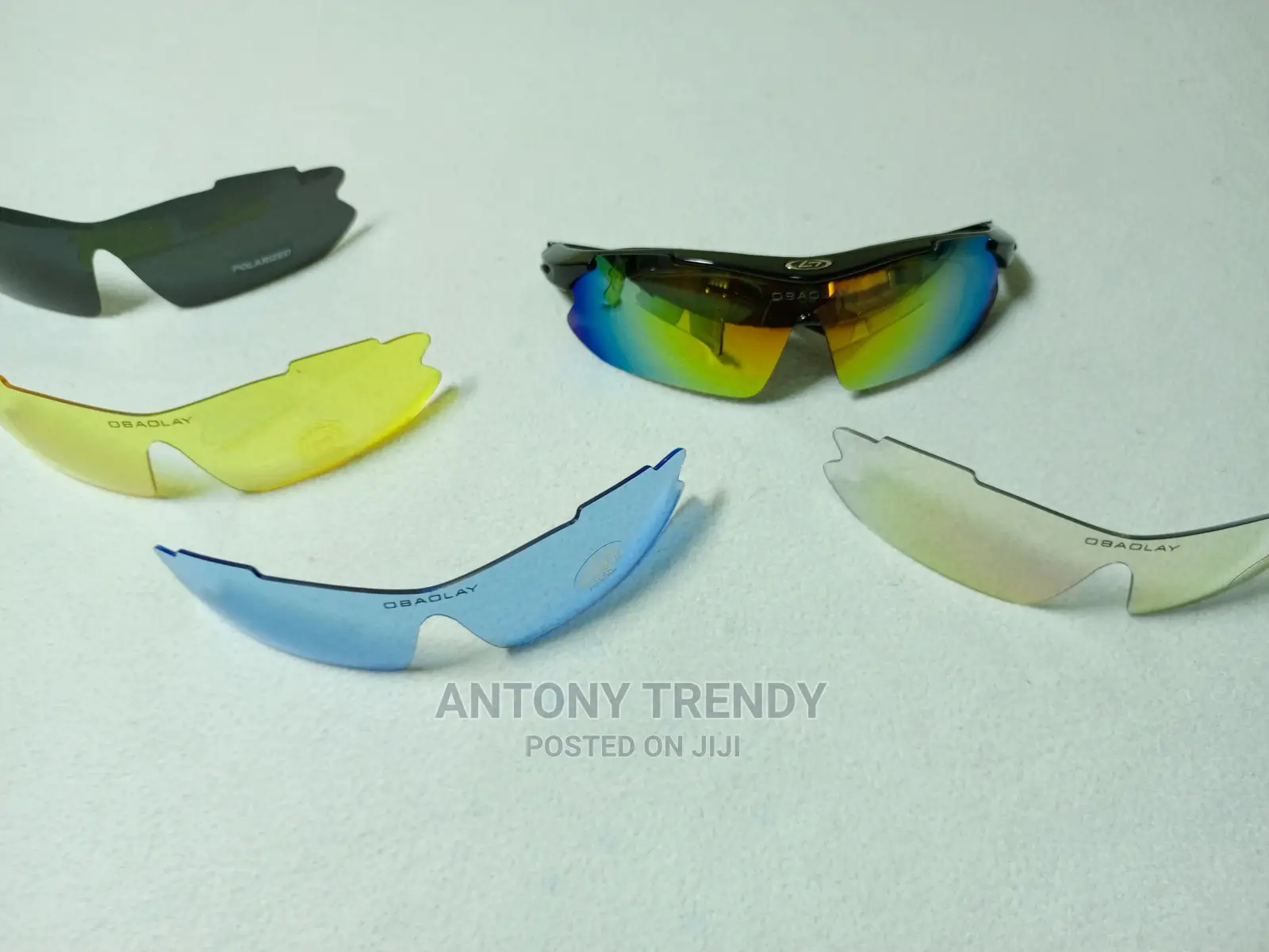 Polarized 5 Lens UV400 Cycling Glasses