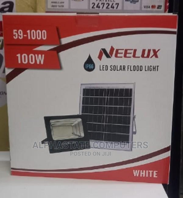 Genuine Neelux 100W Solar Floodlights - main view