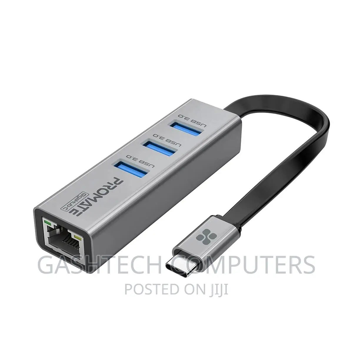Promate Gigahub-C USB-C to Ethernet Adapter
