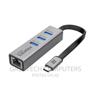 Promate Gigahub-C USB-C to Ethernet Adapter