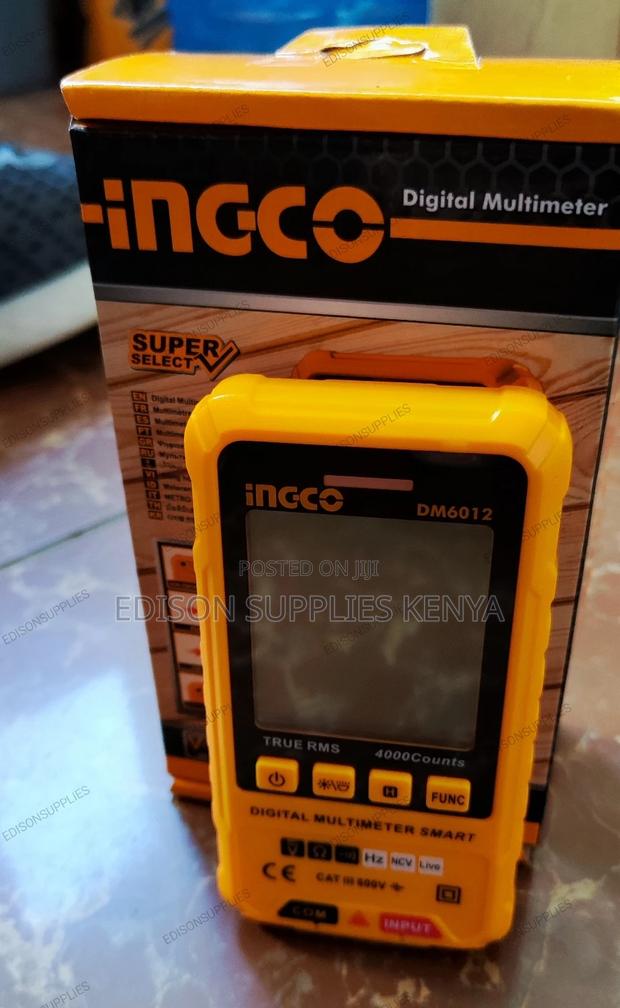 Ingco Digital Multimeter 600V - Heavy Duty Smart Multimeter - thumbnail 3