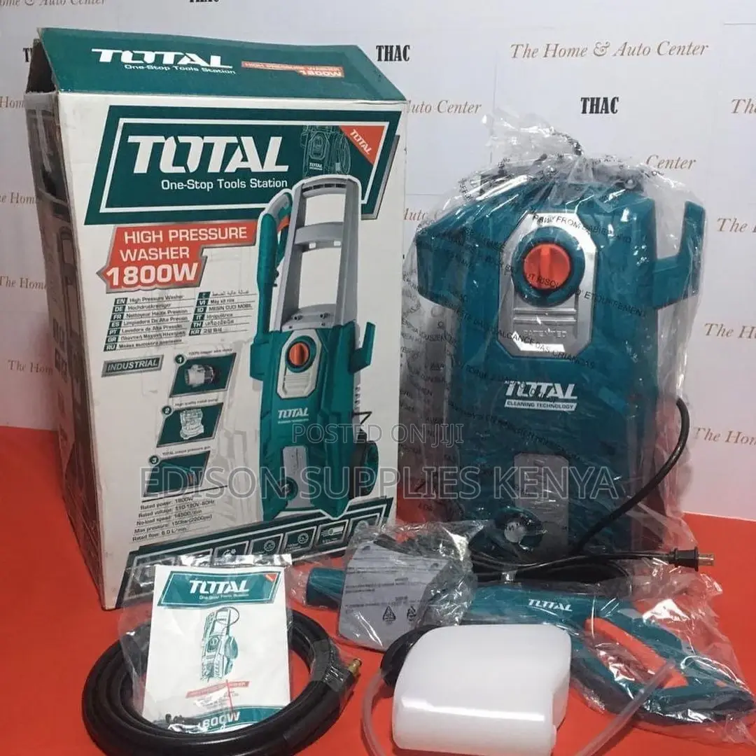 Total Pressure Washer 1800watts Heavy Duty Car Wash Best