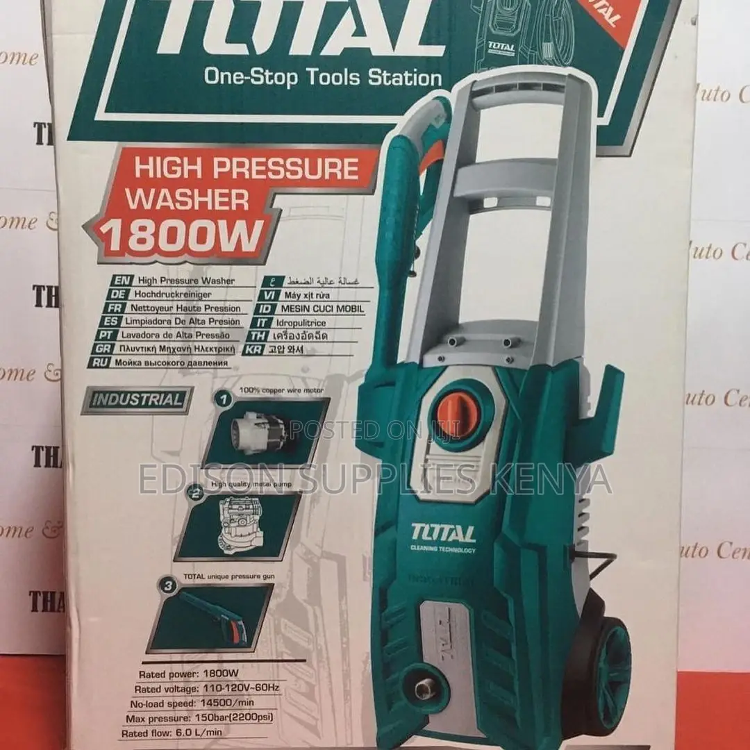 Total Pressure Washer 1800watts Heavy Duty Car Wash Best
