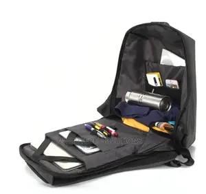 Promate Anti-Theft Water-Resistant Backpack for 16” USB Port