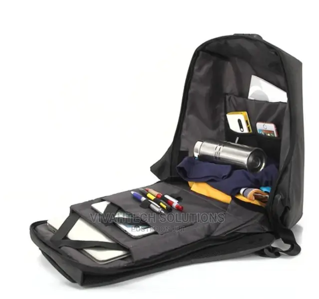 Promate Anti-Theft Water-Resistant Backpack for 16” USB Port