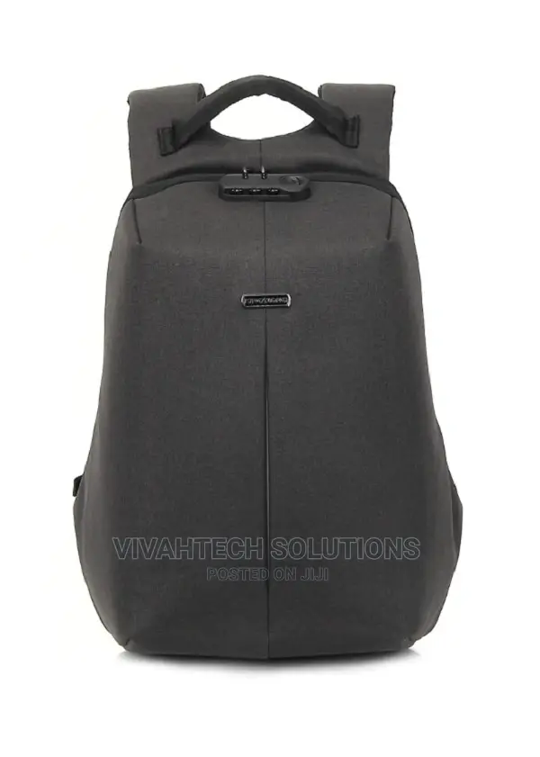 Promate Anti-Theft Water-Resistant Backpack for 16” USB Port