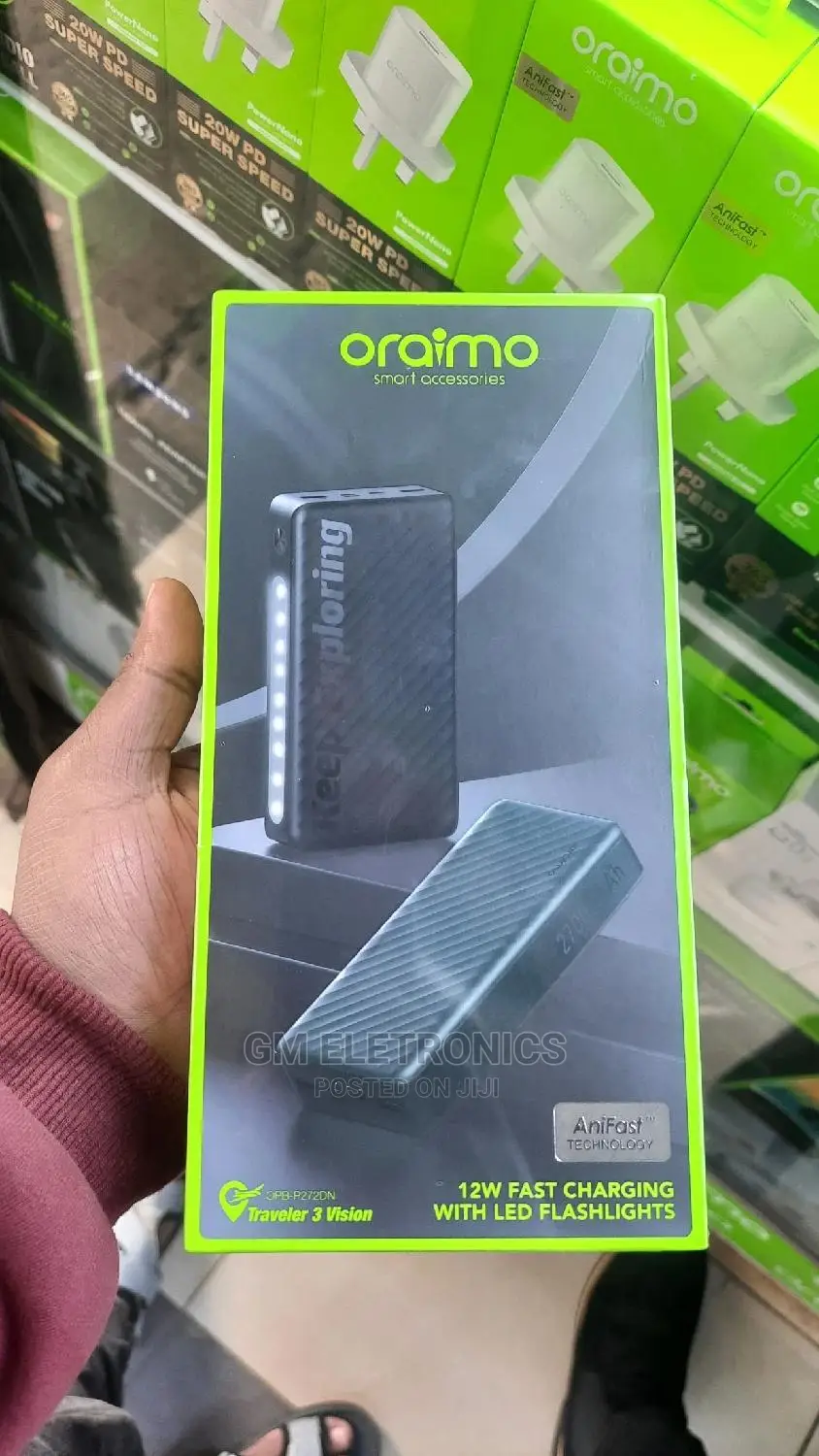 Oraimo Traveler 3 Vision 27000 Mah Power Bank