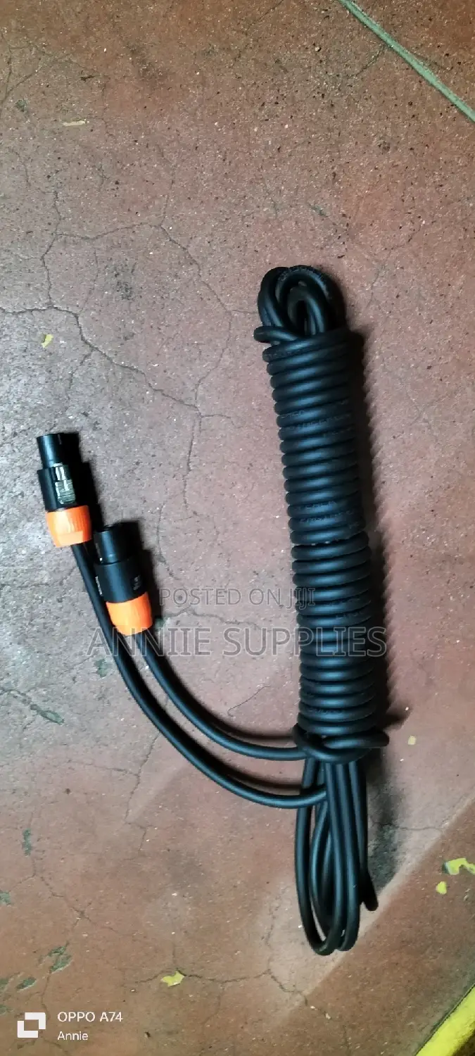Quality Speaker Cable With Specon 10m Long