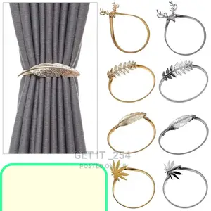 Spring Curtain/Drapes Tie Backs Per Pair*
