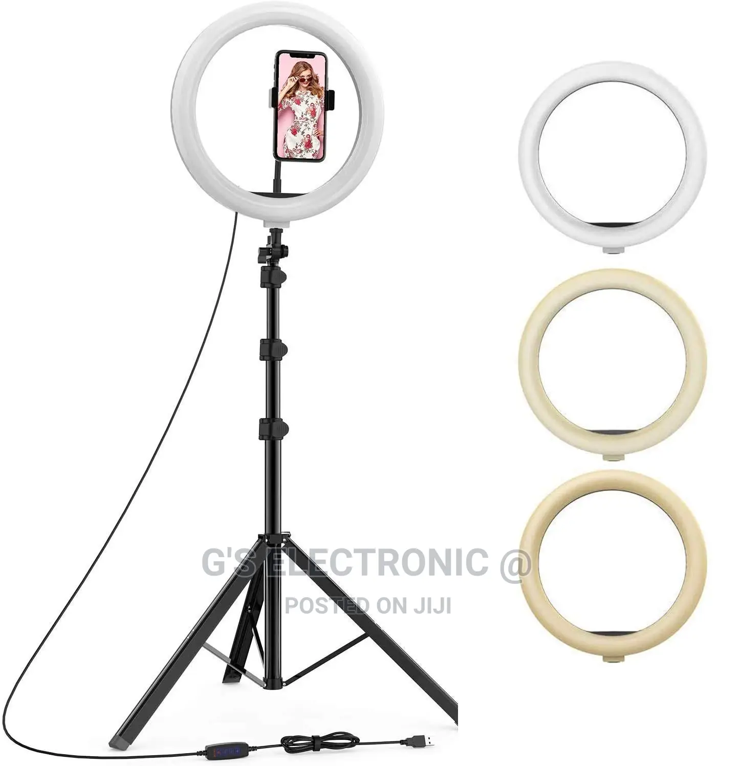 Foldable Ring Light Camera Stand.