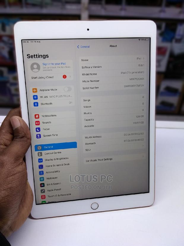 Apple iPad Pro 128 GB Pink - thumbnail 2