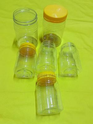 Plastic 1kg Honey Packaging Jars - main view