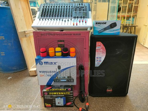 Complete Pa System With Wireless Microphone - main view