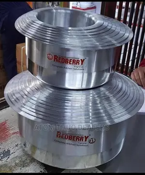 12pcs Red Berry Sufuria at 6300 8pc ., ,.