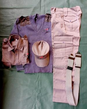 Gray Customized Unisex Security Guard Uniform - main view