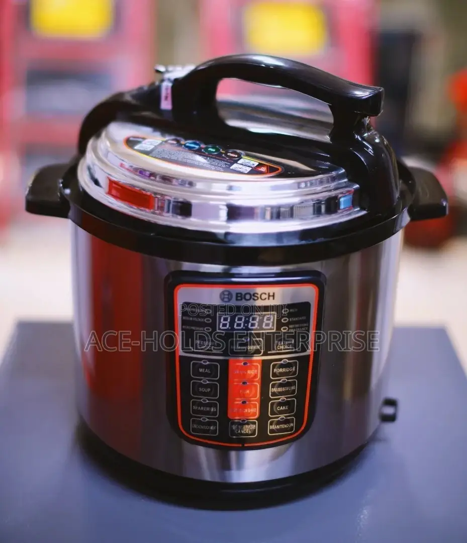 6 Litres Bosch Electric Pressure Cooker.