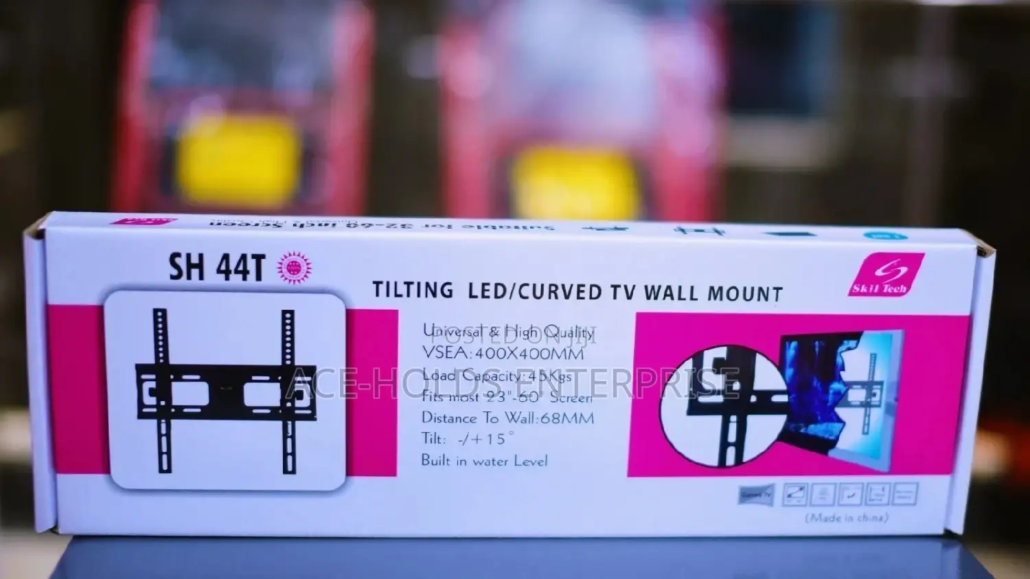 (15-60)Skill Tech Tilting Led/LCD/Plasma Wall Mount SH 44 T