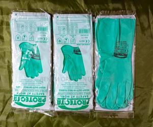 Nitrile Protecta Dishwashing Gloves - main view