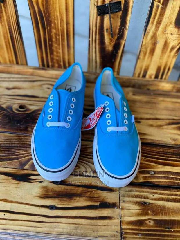 Blue Vans Off the Wall Double Sole - main view