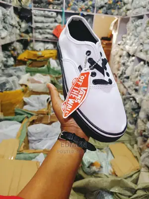 Blue Vans Off the Wall Double Sole