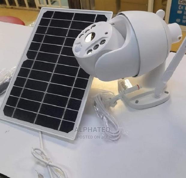 Intelligent Solar PTZ Security Camera - main view