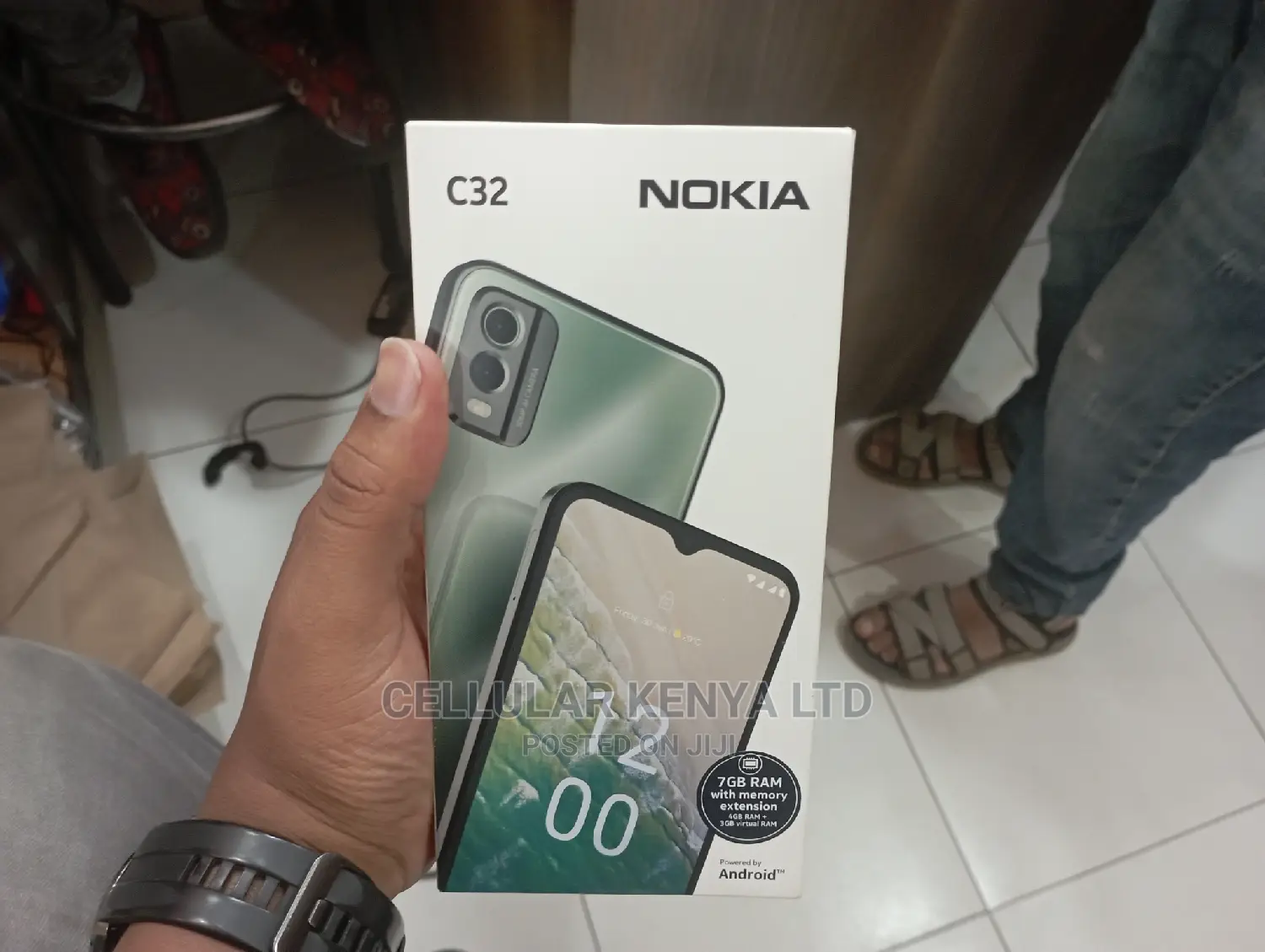 New Nokia C32 64 GB Black