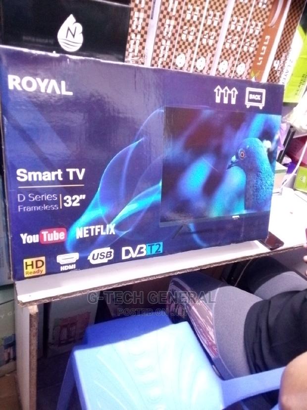 Royal 32" Inch Frameless SMART TV USBHDMI Inbuiltdecoder - main view