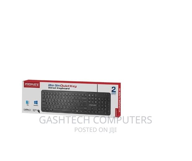 Promate Wired Keyboard, English^Promate Wired Keyboard, Engl