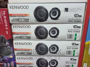Kenwood 300 Watts 6 Inch Round Speakers Available