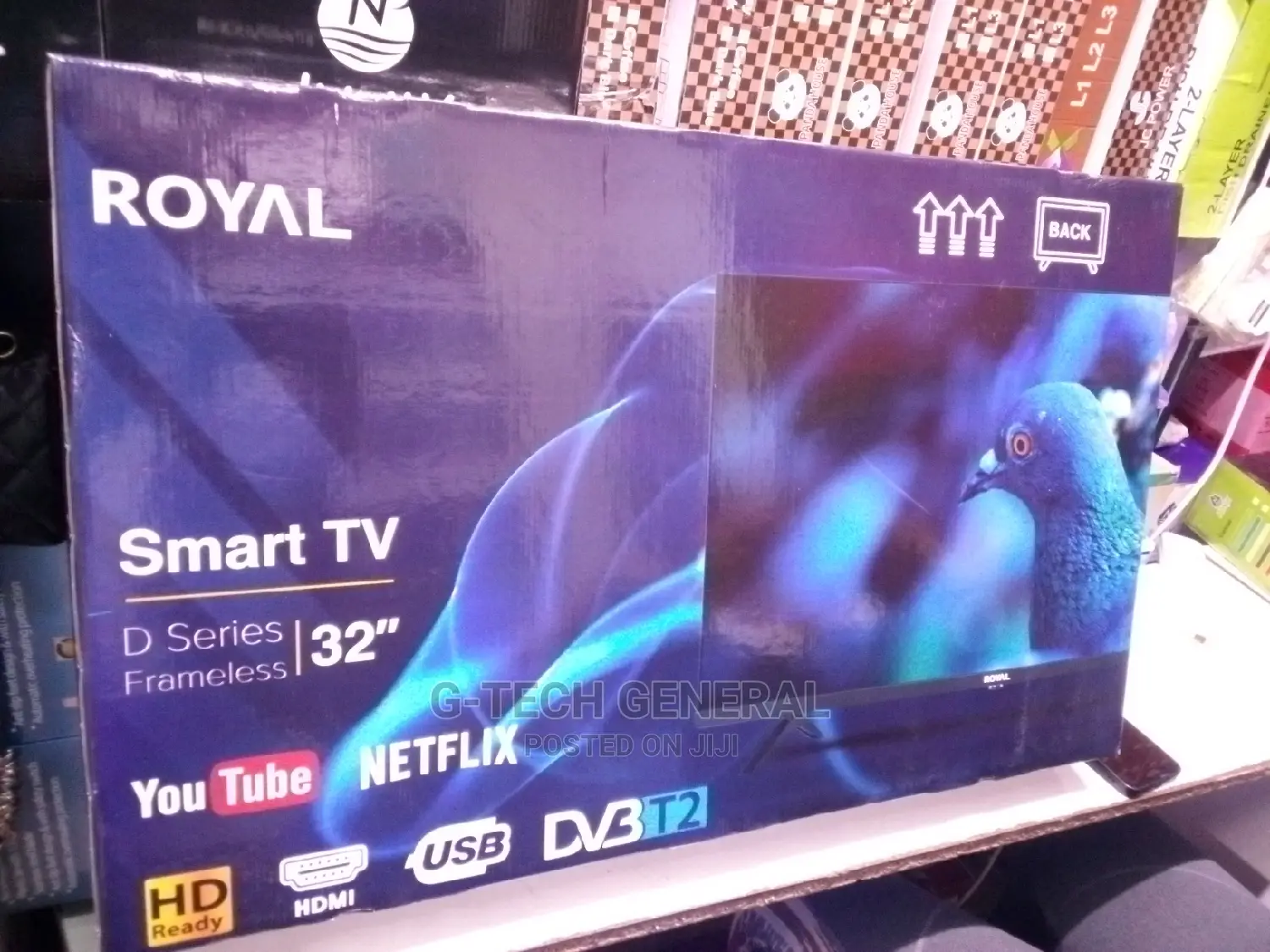Royal 32inch Smart Android Inbuilt Decoder, Youtube, Netflix