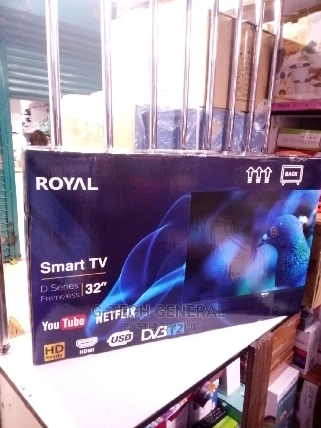Royal 32 Inch Smart Android Frameless Tv