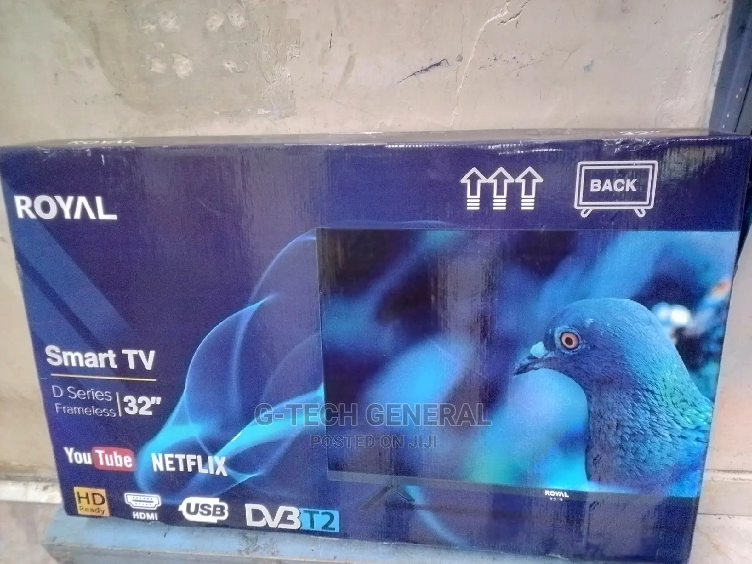 Royal 32 Inch Smart Android Frameless Tv