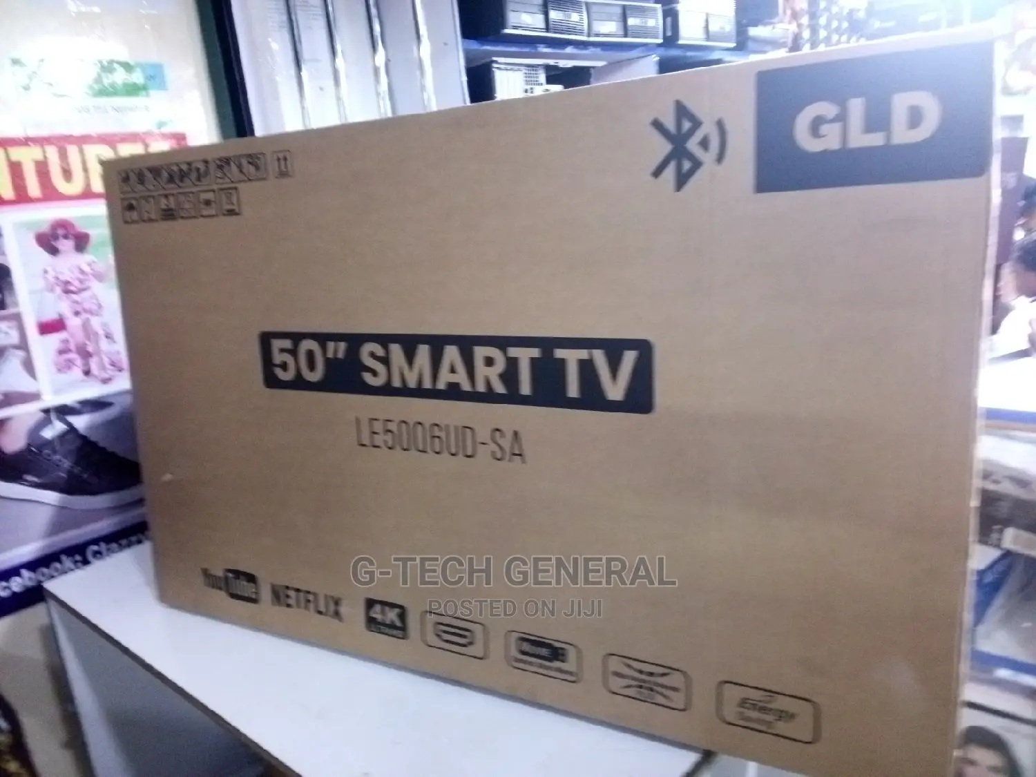 GLD 50inch Smart Android, Youtube, Netflix,Free Channels