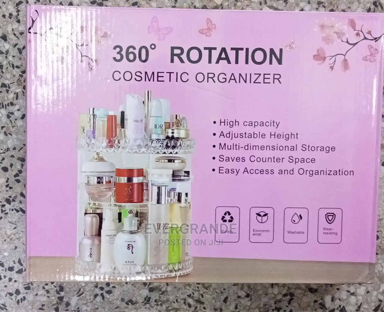 360 Degree Comestic Organizer