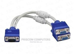 Two Way VGA Splitter, 1X2 VGA, Video 1 In 2 Out - main view