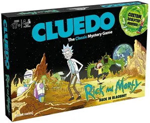 Cluedo,The Classic Mystery Game (Rick Morty)