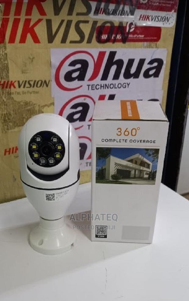 Wireless Bulb Camera 360 Degree Wifi Indoor Nanny Camera