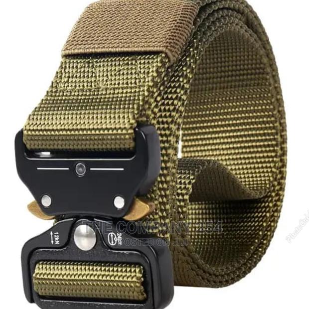 Designer Quality Tactical Military Durablequick Release Belt - thumbnail 2