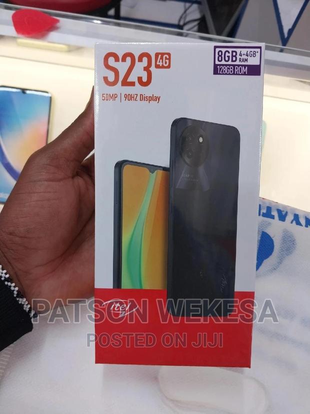 New Itel S23 128 GB Black - main view