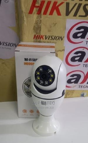 Wireless Wifi 360 PTZ CCTV ;Camera Bulb Camera Motion - thumbnail 2